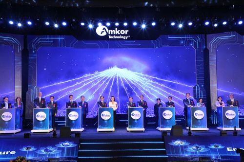 Khánh thành nhà máy bán dẫn Amkor Technology Việt Nam có vốn đầu tư 1,6 tỷ USD