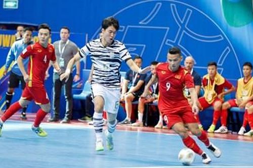 Đội tuyển futsal Việt Nam đại thắng đội tuyển Hàn Quốc
