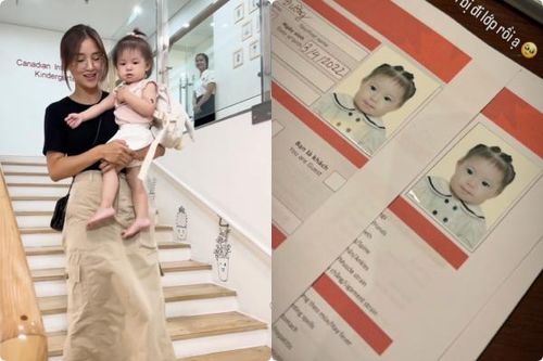 Con gái Salim đi học, netizen soi mức học phí mà 'choáng'