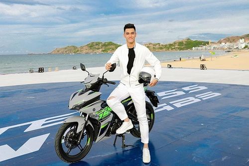 'Vua côn tay' Yamaha Exciter 155 VVA - ABS lộ diện màu Grey Mint lạ mắt