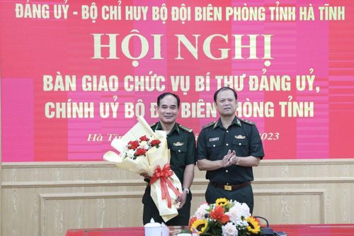 Đại tá Nguyễn Thái Bình làm Chính ủy Bộ đội Biên phòng Hà Tĩnh