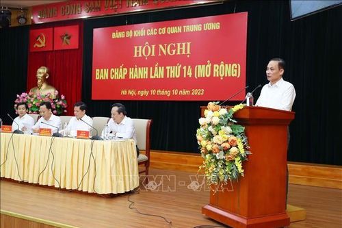 Đảng ủy Khối các cơ quan Trung ương: Tham mưu, thực hiện tốt công tác xây dựng Đảng