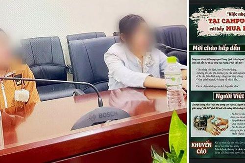 Tin lời hứa việc nhẹ lương cao, 2 thiếu niên bị lừa bán sang Campuchia