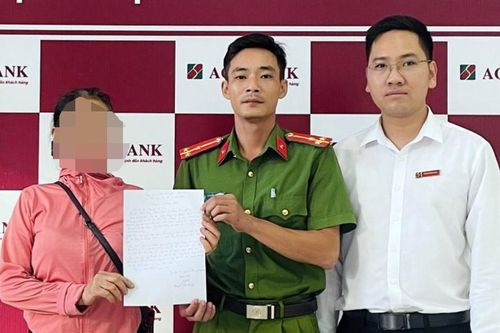 Người phụ nữ may mắn, không mất 130 triệu vào tay kẻ lừa đảo