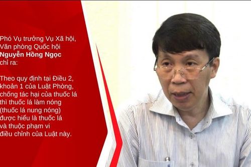 Tiếp tục thảo luận để tìm tiếng nói chung với kiểm soát thuốc lá mới