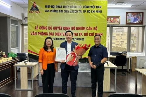 Toàn cảnh lễ trao quyết định bổ nhiệm cán bộ Văn phòng đại diện VACOD tại TP.HCM