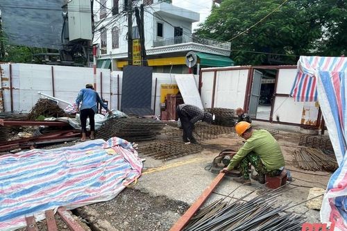 Phân luồng giao thông phục vụ thi công công trình sửa chữa cầu Cải