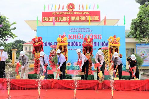 TP. Châu Đốc phát triển hạ tầng gắn với chỉnh trang đô thị
