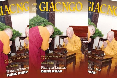 Báo Giác Ngộ số 1223: Phụng sự Tam bảo đúng pháp