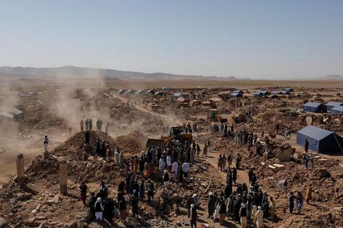 Thu hẹp phạm vi cứu hộ động đất Afghanistan sau 72 giờ