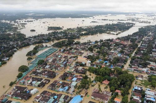 Lũ lụt tại Myanmar khiến 14.000 người phải sơ tán