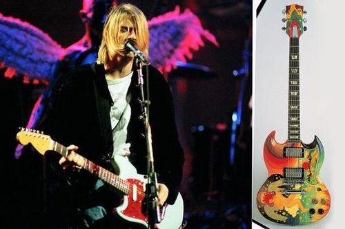 Đấu giá Guitar của Eric Clapton và Kurt Cobain