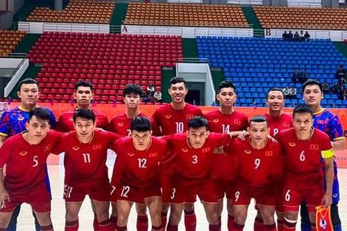 Thắng đậm Hàn Quốc, futsal Việt Nam toàn thắng vòng loại châu Á
