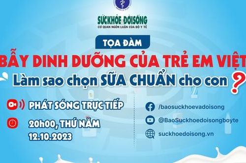 Tọa đàm: 'Bẫy dinh dưỡng của trẻ em Việt: Làm sao chọn sữa chuẩn cho con?'