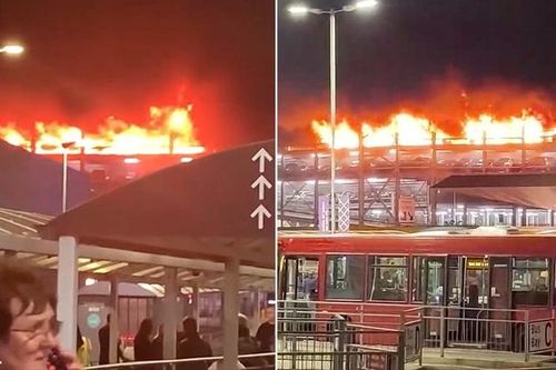 Hỏa hoạn 'nuốt chửng' bãi đỗ xe sân bay Luton, toàn bộ các chuyến bay bị tạm ngừng