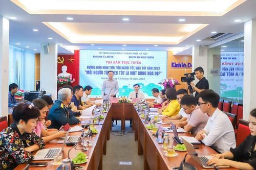 Tọa đàm trực tuyến: Mỗi người tốt, việc tốt là một bông hoa đẹp