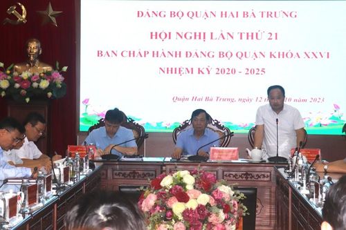Quận Hai Bà Trưng: 9 tháng, thành lập 8 chi bộ trong doanh nghiệp ngoài KVNN