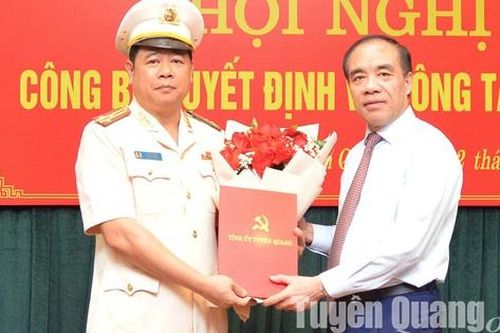 Bổ nhiệm Phó Giám đốc Công an tỉnh giữ chức Phó Trưởng Ban Nội chính Tỉnh ủy