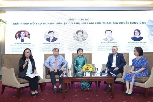 Thúc đẩy các giải pháp hỗ trợ doanh nghiệp do phụ nữ làm chủ tham gia chuỗi cung ứng