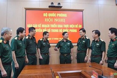 Triển khai thực hiện chuyển đổi số trong Bộ Quốc phòng cần bảo đảm khoa học, bài bản, có tính khả thi cao