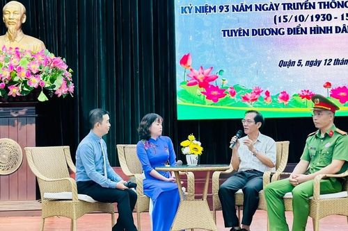 Quận 5 tuyên dương 80 tập thể, cá nhân điển hình 'Dân vận khéo'