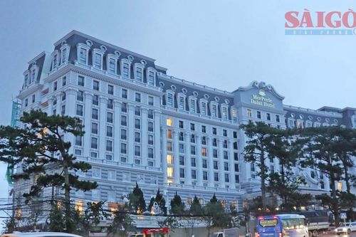 Công trình Merperle Dalat Hotel xây vượt giấy phép hơn 4.450m²