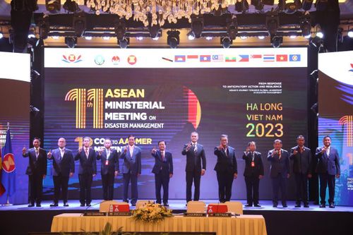 Hội nghị Bộ trưởng ASEAN lần đầu tiên ra Tuyên bố chung về hành động sớm trong quản lý thiên tai