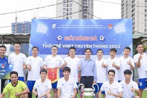 Khai mạc giải bóng đá tuổi trẻ bưu chính viễn thông