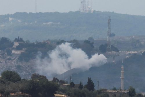 Video Israel pháo kích miền nam Lebanon nhằm đáp trả lực lượng Hezbolla