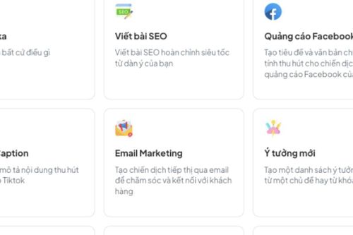 Trợ lý ảo viết bài seo, quảng cáo facebook, tiktok và email marketing