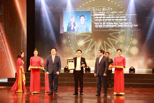 Báo Điện tử VietnamPlus lần thứ 5 giành Giải Nhất Thông tin Đối ngoại