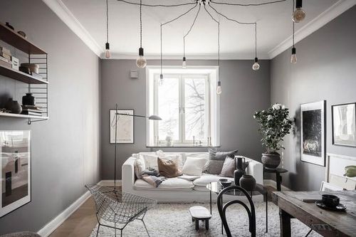 Bố trí nội thất căn hộ 61m2 với phong cách hiện đại và thoáng sáng