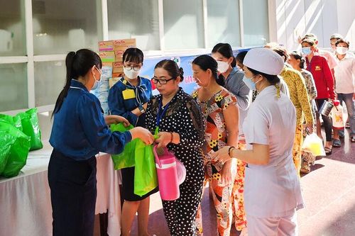 Bệnh viện Đa khoa Trung tâm An Giang tổ chức 'Gian hàng thiện nguyện 0 đồng' đợt 5