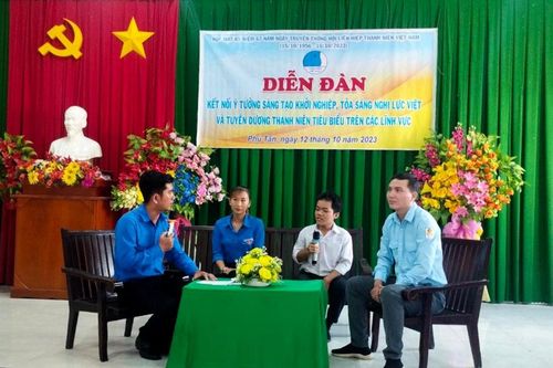 Phú Tân: Nhiều hoạt động kỷ niệm Ngày thành lập Hội Liên hiệp Thanh niên Việt Nam