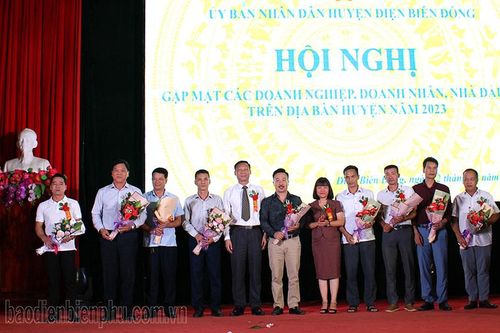 Điện Biên Đông gặp mặt doanh nghiệp, doanh nhân, nhà đầu tư