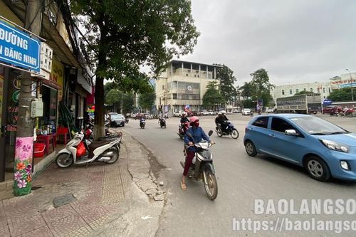 Phân luồng giao thông trong thời gian diễn ra các hoạt động Ngày hội văn hóa các dân tộc thành phố Lạng Sơn