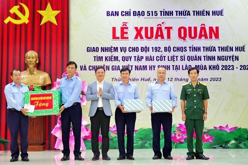 Tiếp tục lên đường thực hiện nhiệm vụ tìm kiếm, quy tập hài cốt liệt sĩ