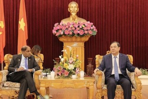 Nam Định mong muốn hợp tác với Singapore trên mọi lĩnh vực