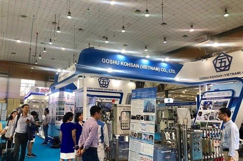 450 doanh nghiệp tham dự triển lãm quốc tế về ngành nước và môi trường