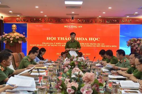 Hội thảo khoa học xây dựng dự án Luật Quản lý, sử dụng vũ khí, vật liệu nổ và công cụ hỗ trợ (sửa đổi)