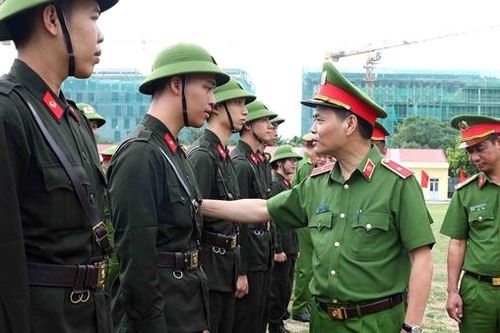 Học viên các trường CAND tham gia huấn luyện đầu khóa năm học 2023-2024