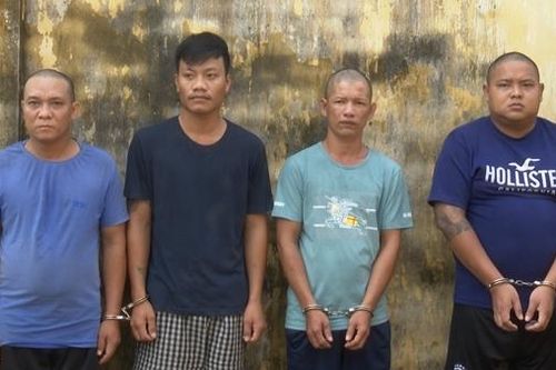 Bắt quả tang nhóm đối tượng cưỡng đoạt tài sản của tiểu thương