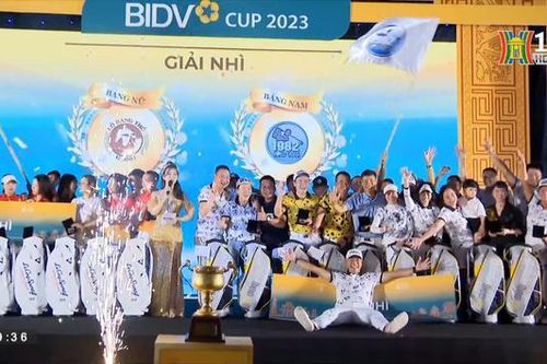1.500 vận động viên tham gia giải golf mở rộng BIDV Cup 2023