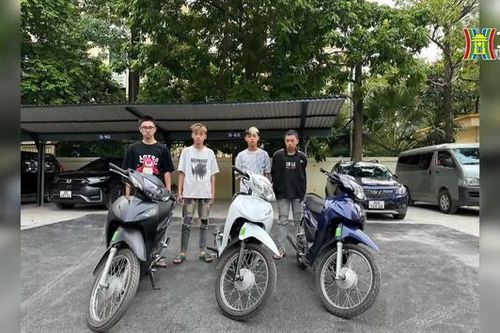 Bắt nhóm cướp vị thành niên ở Nam Từ Liêm