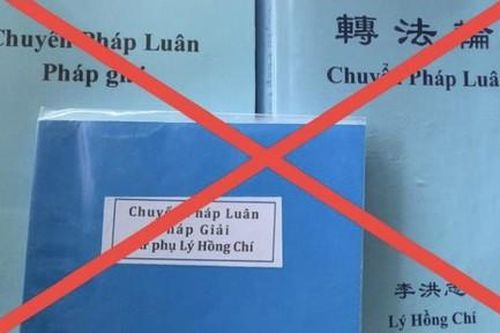 Khuyến cáo người dân không tham gia phát tán tài liệu, tập luyện 'pháp luân công'