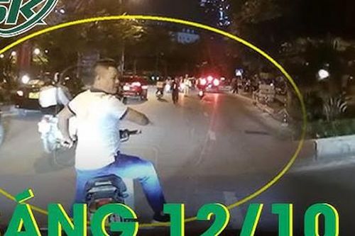 Clip 'ma men' chặn đầu ô tô, lớn tiếng thách thức 'Mày biết bố tao là ai không?'