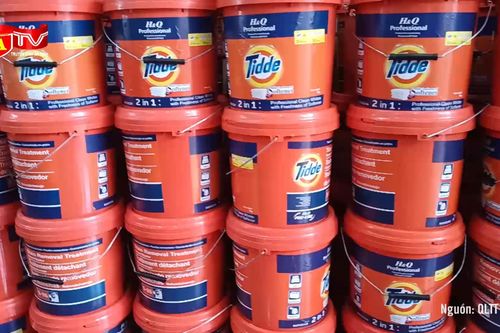 Xử phạt cơ sở kinh doanh bột giặt giả mạo nhãn hiệu