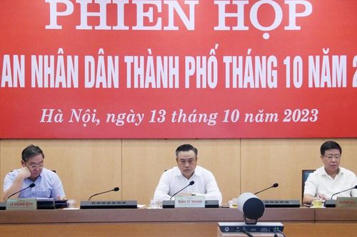 UBND TP Hà Nội xem xét một số nội dung thuộc thẩm quyền