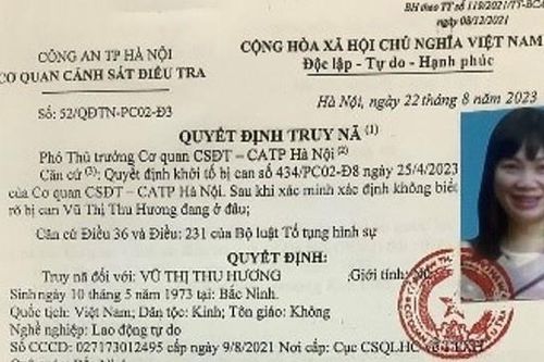 Truy nã nữ Phó tổng giám đốc 'rởm' lừa đảo 32 tỷ đồng