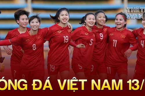 Bóng đá Việt Nam 13/10: ĐT nữ Việt Nam nhận 16 tỷ tiền thưởng, ĐT futsal Việt Nam tăng 2 bậc